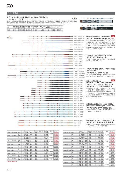 至上 ダイワ クリスティアワカサギHG SSタイプC 37PA S materialworldblog.com
