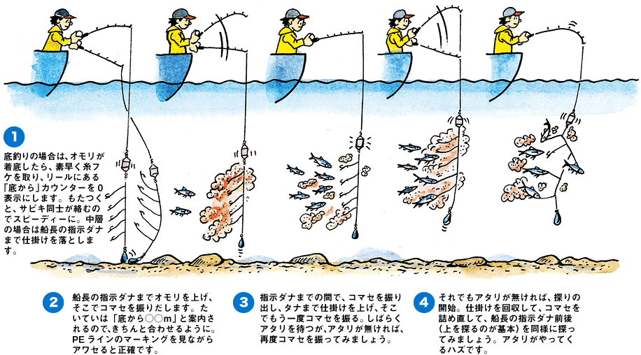 Daiwa 17 マアジ サバをコマセカゴの元祖ビシ釣りで釣る Web Site